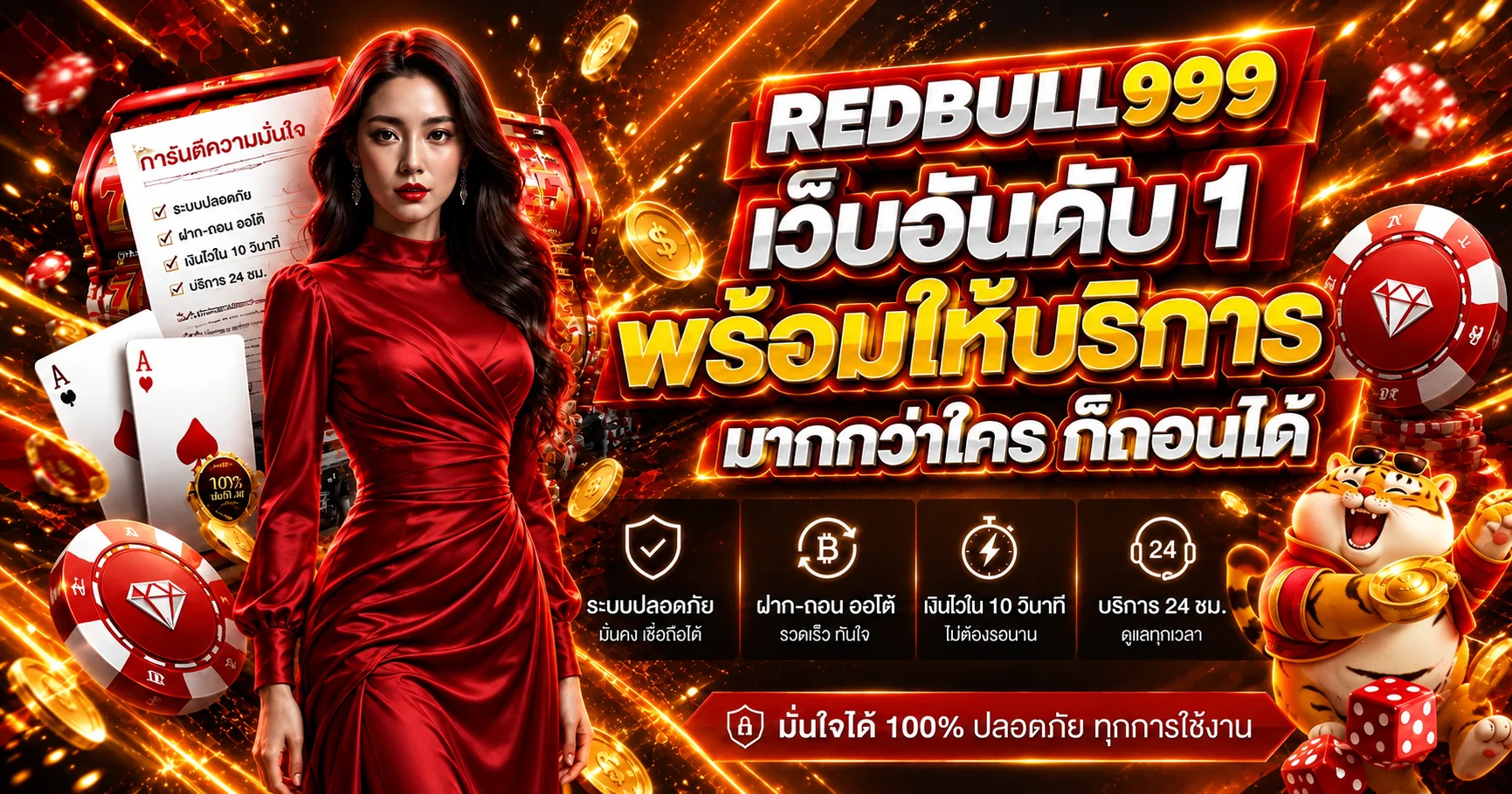REDBULL999 สล็อตและระบบดูแลสมาชิกตลอดการใช้งาน